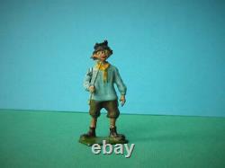 Britains Pre-war (c1927) Rare Vintage Lead Model Home Farm Village Idiot #587