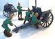 Britains Premier 8924 German 7.7mm Gun, Limber & 4 Man Service Detachment 132