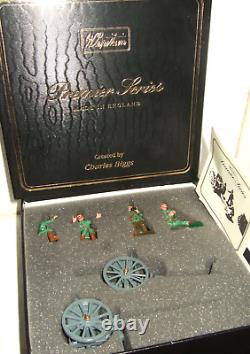 Britains Premier 8924 German 7.7mm Gun, Limber & 4 Man Service Detachment 132