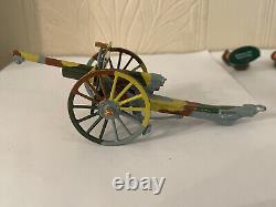 Britains Premier WWI 41025 French 75mm Gun & Caisson With U. S. Marine Detachment