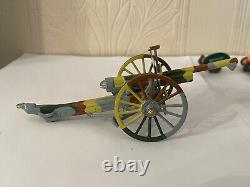 Britains Premier WWI 41025 French 75mm Gun & Caisson With U. S. Marine Detachment