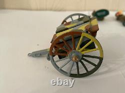 Britains Premier WWI 41025 French 75mm Gun & Caisson With U. S. Marine Detachment