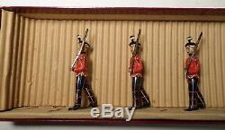 Britains Prewar Set 1395 Kings Own Scottish Borderers with Box