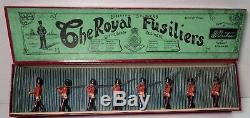 Britains Prewar Set #7 Royal Fusiliers with Box