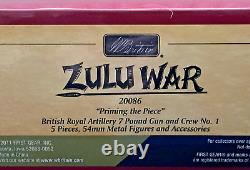 Britains Priming The Piece British Royal Artillery 7 lb Gun & Crew Zulu #20086