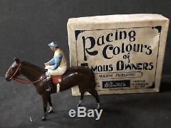 Britains Racing Colours Major Furlong. Pre War Issue. Boxed