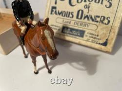 Britains Racing Colours of Famous Owners #237 Lord Derby 1936 Very Good Plus