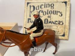 Britains Racing Colours of Famous Owners #237 Lord Derby 1936 Very Good Plus
