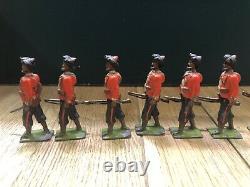Britains Rare 2nd Version Set 67 Madras Infantry. Pre War c1914