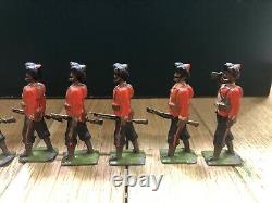 Britains Rare 2nd Version Set 67 Madras Infantry. Pre War c1914