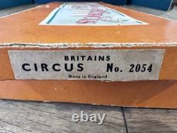 Britains Rare Boxed Display Set 2054 Mammoth Circus. Post War c1950s