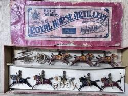 Britains Rare Boxed Set 126B -British Artillery, Active Service. Pre War c1908