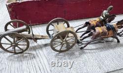 Britains Rare Boxed Set 126B -British Artillery, Active Service. Pre War c1908