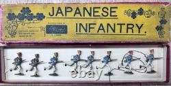 Britains Rare Boxed Set 134 Japanese Infantry. Pre War c1920s