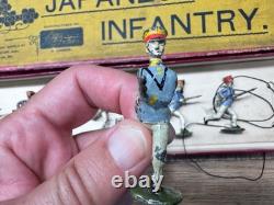 Britains Rare Boxed Set 134 Japanese Infantry. Pre War c1920s