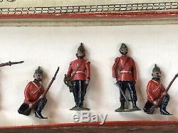 Britains Rare Boxed Set 17 Somersetshire Lt Infantry. 2nd Version Circa 1900