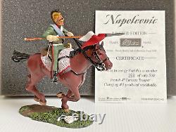 Britains Rare Ltd Edition French 4th Lancers Trooper Charging #36015 Napoleonic