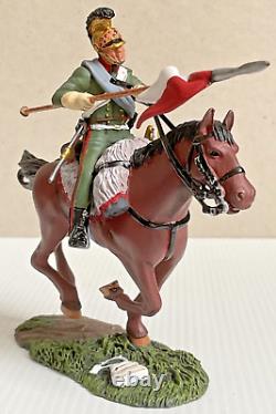 Britains Rare Ltd Edition French 4th Lancers Trooper Charging #36015 Napoleonic