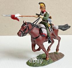 Britains Rare Ltd Edition French 4th Lancers Trooper Charging #36015 Napoleonic