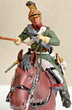 Britains Rare Ltd Edition French 4th Lancers Trooper Charging #36015 Napoleonic