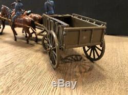 Britains Rare Paris Office French Army 4-Horse General Service Wagon. Pre War
