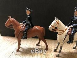 Britains Rare Set 1511 British Mounted Policemen. Pre War