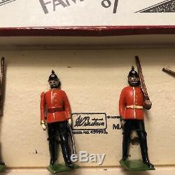 Britains Rare Set 1594 The Sherwood Foresters. Famous Regts. Pre War c1937
