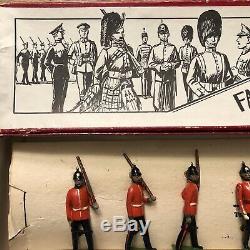 Britains Rare Set 1594 The Sherwood Foresters. Famous Regts. Pre War c1937