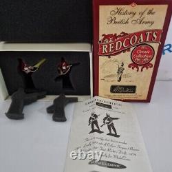 Britains Redcoats 43156 Colour Sergeant Bourne & 24th Foot Private Ltd Edition
