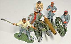 Britains, Regiments, Confederate Artillery Set. American Civil War #17239