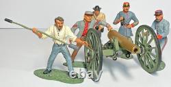 Britains, Regiments, Confederate Artillery Set. American Civil War #17239