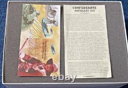 Britains, Regiments, Confederate Artillery Set. American Civil War #17239