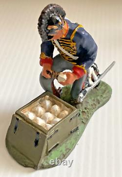 Britains, Royal Artillery Unit With Cannon, Napoleonic Wars #00290