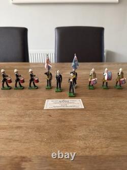 Britains Royal Marines Band & Colours Figures