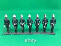 Britains Royal Marines Presenting Arms And Officer Set 2071 Repainted yel 475