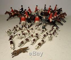 Britains Scarce Complete Set #236 The Britains Hunt Meet Display