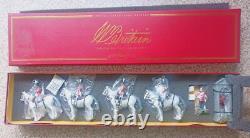Britains Scots Greys Figure Set 00075 figures strung & wrapped inside Box