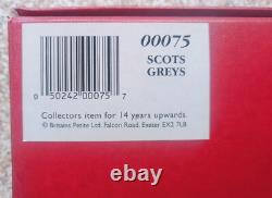 Britains Scots Greys Figure Set 00075 figures strung & wrapped inside Box