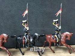 Britains Set 100 21st Lancers. Early Dated Horses. Pre War