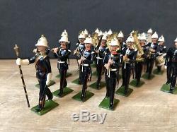 Britains Set 1288 Full Band Of The Royal Marines. Complete. Pre War