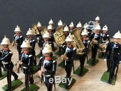 Britains Set 1288 Full Band Of The Royal Marines. Complete. Pre War