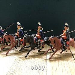 Britains Set 153 Prussian Hussars. C1925. 54mm Metal Figures
