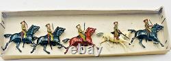Britains Set 159 Territorial Yeomanry 1925 version- Officer & 4 x Troopers
