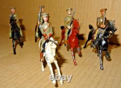Britains Set 159 Territorial Yeomanry 1925 version- Officer & 4 x Troopers