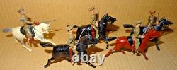 Britains Set 159 Territorial Yeomanry 1925 version- Officer & 4 x Troopers