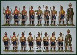 Britains Set #161 Boy Scouts with Scoutmaster