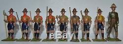 Britains Set #161 Boy Scouts with Scoutmaster