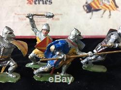 Britains Set 1664 Knights Of Agincourt In Box. 1950s Issue