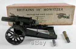Britains Set #2107 Britain 18 Howitzer Mounted For Field Service AA-9692