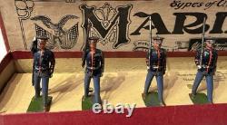 Britains Set 228 USA Marines Boxed Pre War
